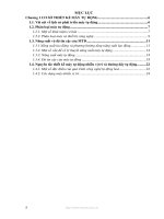 GIÁO TRÌNH máy tự động full 6 chương (HV kỹ thuật quân sự)