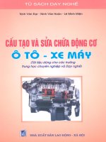 Cấu tạo và sửa chữa động cơ ô tô   xe máy