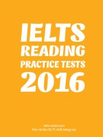 IELTS reading practice tests 2016