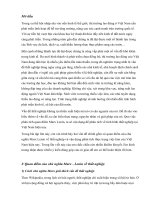 quan điểm của chủ nghĩa Marx Lenin về thất nghiệp và vận dụng phân tích thực trạng việc làm của Việt Nam hiện nay (by dieu anh)