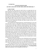 Skkn vận dụng phương pháp dạy học giải quyết vấn đề trong phân môn hình học 7 