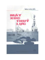 Giáo trình  Máy xúc thủy lực