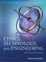 Ethics technology and engineering an introduction 