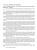 Tổng hợp các chuyên đề môn tài chính công