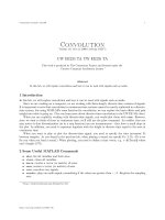 Convolution Version 1.6: Oct 12, 2008 11:03 am GMT5 UW EE235 TA UW EE235 TA