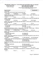 đề thi chính thức sinh học 2017 mã đề 20 (21) 