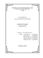 ĐỒ ÁN KIỂM THỬ TÍCH HỢP CITRUS FRAMEWORK