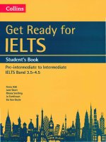 Get ready for IELTS student book (có link tải audio ở trang cuối)