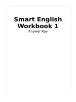 Smart english 1 workbook answer key 