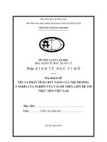 nêu và phân tích chức năng của thị trường. Ý nghĩa của nghiên cứu vấn đề trên, liên hệ với thực tiễn Việt Nam