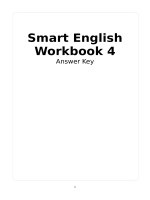 Smart english 4 workbook answer key 