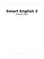 Smart english 2 student book answer key 