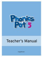 Phonics pot 5 teachers book 