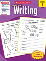 success with writing grade 1 
