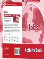 Oxford read and discover jobs level 2 activity book 