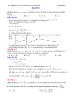 chuyên đề hàm số và các bài toán liên quan siêu chuẩn 12