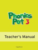 Phonics pot 3 teachers book 