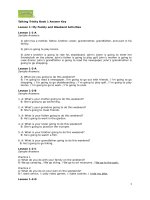 Talking trinity 1 answer key 