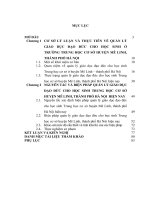 LUẬN văn THẠC sĩ   QUẢN lý GIÁO dục đạo đức CHO học SINH TRUNG học cơ sở HUYỆN mê LINH, THÀNH PHỐ hà nội HIỆN NAY