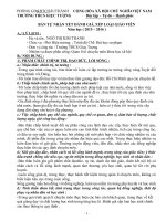 Bản tự nhận xét đánh giá xếp loại giáo viên