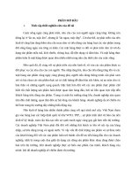 Khóa Luận tốt nghiệp Đo lường sự thỏa mãn khách hàng về chất lượng mặt hàng thực phẩm chế biến của Công ty TNHH Thường Vũ