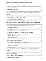 Quy hoạch mạng vô tuyến thông tin thế hệ 3 cho thành phố đà nẵng