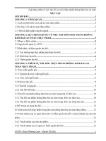 luật thực phẩm về việc thu hồi và xử lý thực phẩm không đảm bào ATTP