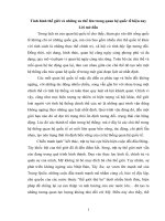 TIỂU LUẬN CHUYÊN NGÀNH   TÌNH HÌNH THẾ GIỚI và NHỮNG XU THẾ lớn TRONG QUAN hệ QUỐC tế HIỆN NAY