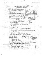 Đề cương bài tập  môn công nghệ chế tạo máy