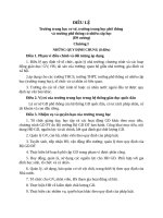 Điều lệ trường THCS  THPT nhiều cấp học