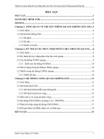 Nghiên cứu giải pháp đa truy nhập phân chia theo mã trong truyền thông quang không dây