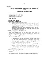 Đề cương thực tập  Sự hài lòng của người lao động tại VTTN