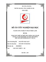 TÍNH TOÁN THIẾT KẾ ĐIỀU HÒA THÔNG GIÓ CĂN HỘ  CHUNG CƯ 9.03 MANDARIN  SỬ DỤNG HỆ THỐNG  ĐIỀU HÒA MITSUBISHI HEAVY VRF KX