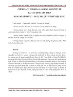Bài dịch CHÍNH SÁCH TÀI KHÓA VÀ CHÍNH SÁCH TIỀN TỆ TẠI CÁC QUỐC GIA BRICS BẰNG MÔ HÌNH VÉC – TƠ TỰ HỒI QUY VỚI DỮ LIỆU BẢNG