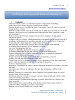 Từ vựng theo chủ điểm health and medicine (2)