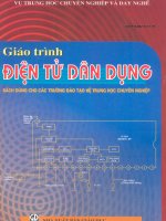 Giáo trình điện tử dân dụng (nguyễn thanh trà   thái vĩnh hiển) 