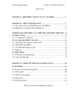 Thiết kế mô hình hệ thống cửa tự động đóng mở sử dụng sensor cảm biến