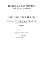 Báo cáo bài tập lớn phân tích thiết kế hệ thống của một trung tâm thư viện
