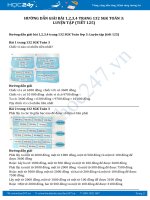 Hướng dẫn giải bài 1,2,3,4 trang 132 SGK toán 3