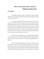 Nghiệp vụ lễ tân tại khách sạn kim liên