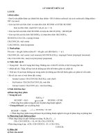 Lý Thuyết hóa hữu cơ 12