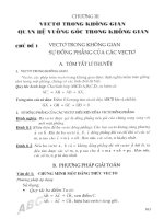 Các dạng toán điển hình hình học 11 phần 2 