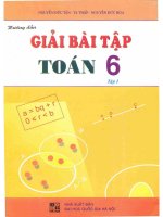Hướng dẫn giải bài tập toán 6 (tập 1   tái bản lần thứ hai) phần 1 