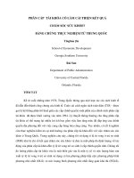 PHÂN CẤP TÀI KHÓA CÓ LÀM CẢI THIỆN KẾT QUẢ CHĂM SÓC SỨC KHỎE? BẰNG CHỨNG THỰC NGHIỆM TỪ TRUNG QUỐC