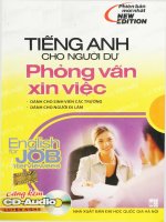 Ebook tiếng anh cho người dự phỏng vấn, xin việc phần 1