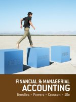 Financial and managerial accounting 10e needles powers 1 