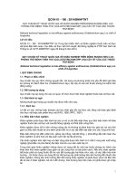 Quy chuẩn kỹ thuật quốc gia về khảo nghiệm trên đồng ruộng hiệu lực phòng trừ bệnh thán thư (Colletotrichum spp.) hại cây ớt của các thuốc trừ bệnh