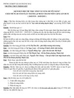 KICH BAN HOI THI HỌC SINH TAI NANG DUYEN DANG