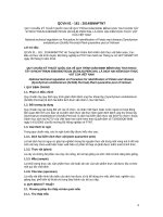 Quy chuẩn kỹ thuật quốc gia về quy trình giám định bệnh ung thư khoai tây Synchytrium endobioticum (Schilb) Percival là dịch hại kiểm dịch thực vật của Việt Nam