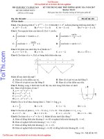 Đề thi môn Toán THPT Quốc Gia 2017